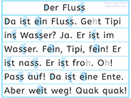 Apprendre l'allemand en images - Premiers textes en allemand - Apprendre à lire un texte allemand facile - Einfach Deutsch lernen - Lesen lernen